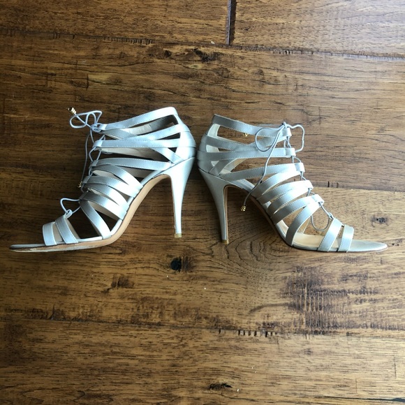 Bionda Castana Cage Lace Up Pump Stiletto Heel - Picture 2 of 6